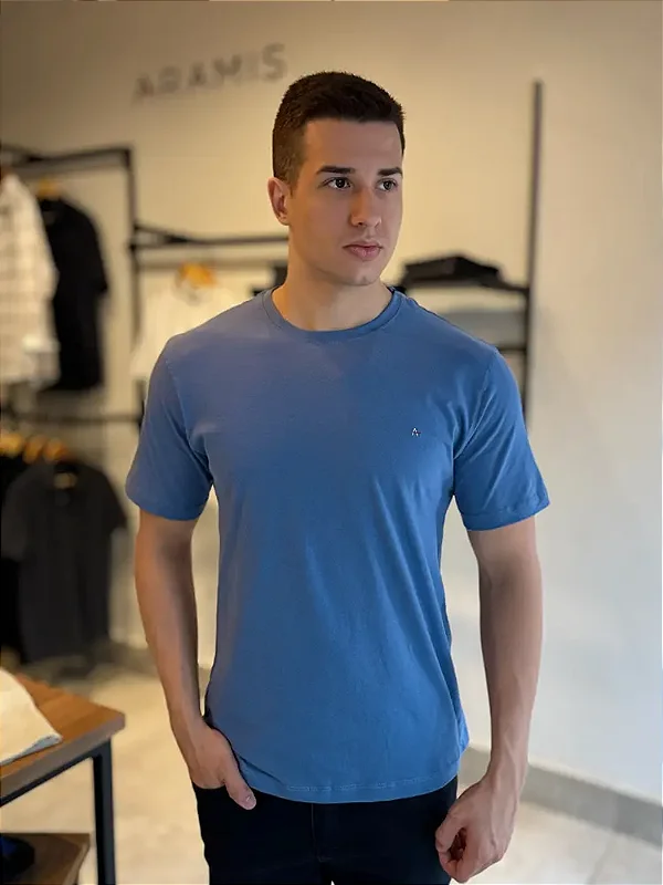 Camiseta Aramis Básica Azul