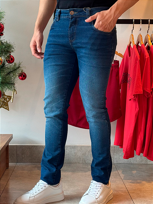 Calça Jeans Forum Igor Skinny Indigo - Jeans Escuro