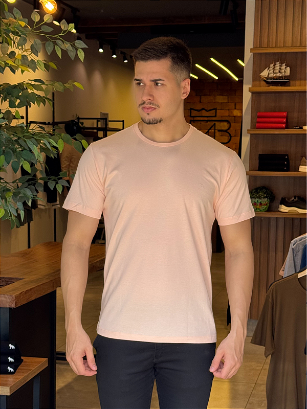 Camiseta Básica Ogochi Salmão
