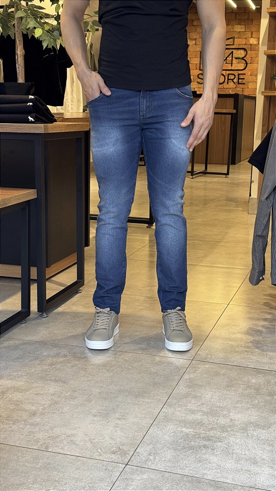 Calça Jeans Forum Igor Skinny Indigo Médio