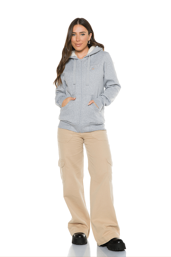 Jaqueta Moletom Forrada Carneiro