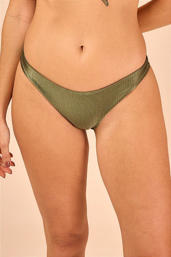 Calcinha Asa Delta Verde Militar