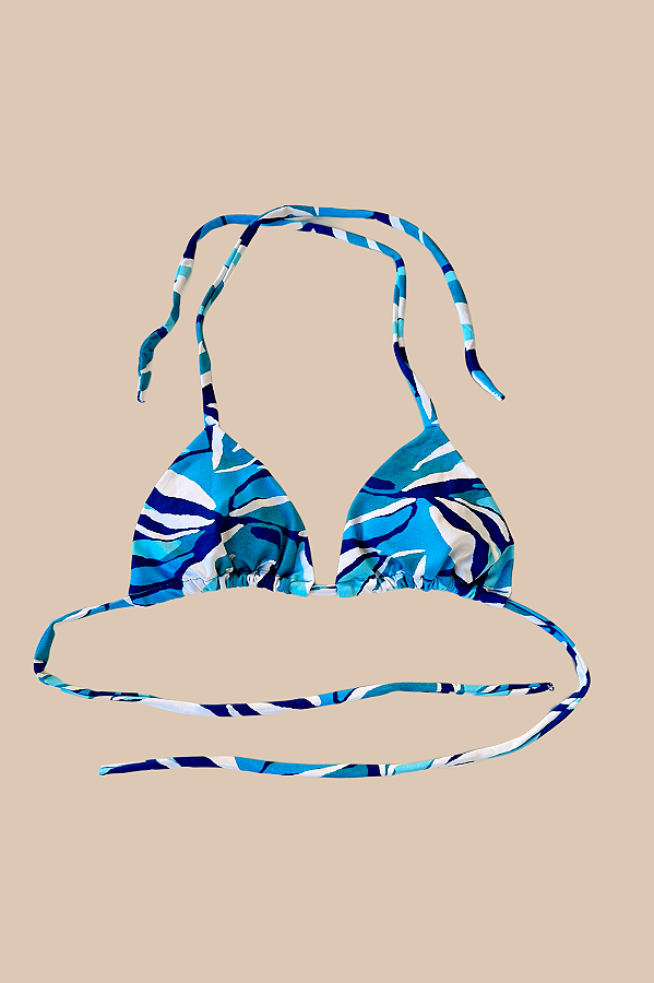 Top Cortininha Blue