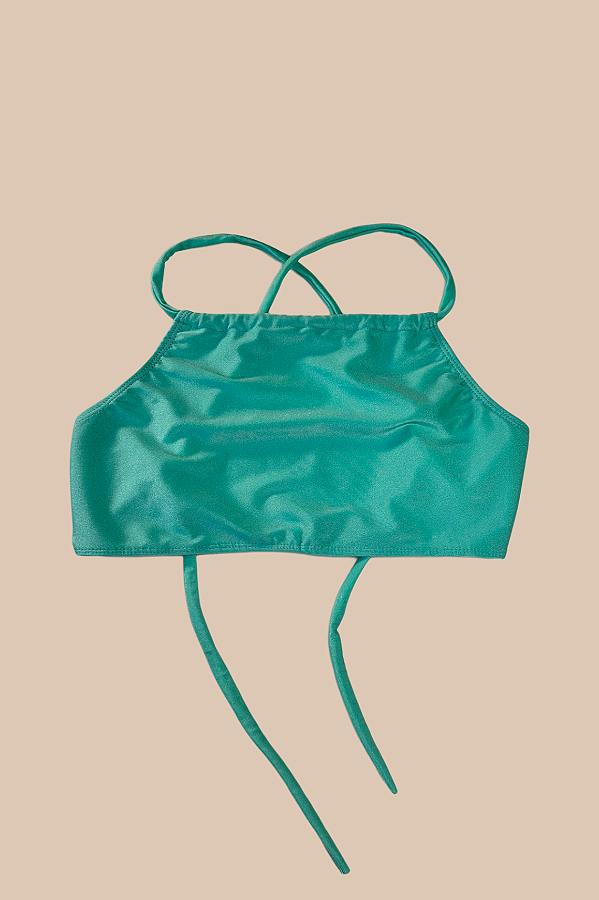 Top Cropped Verde Água