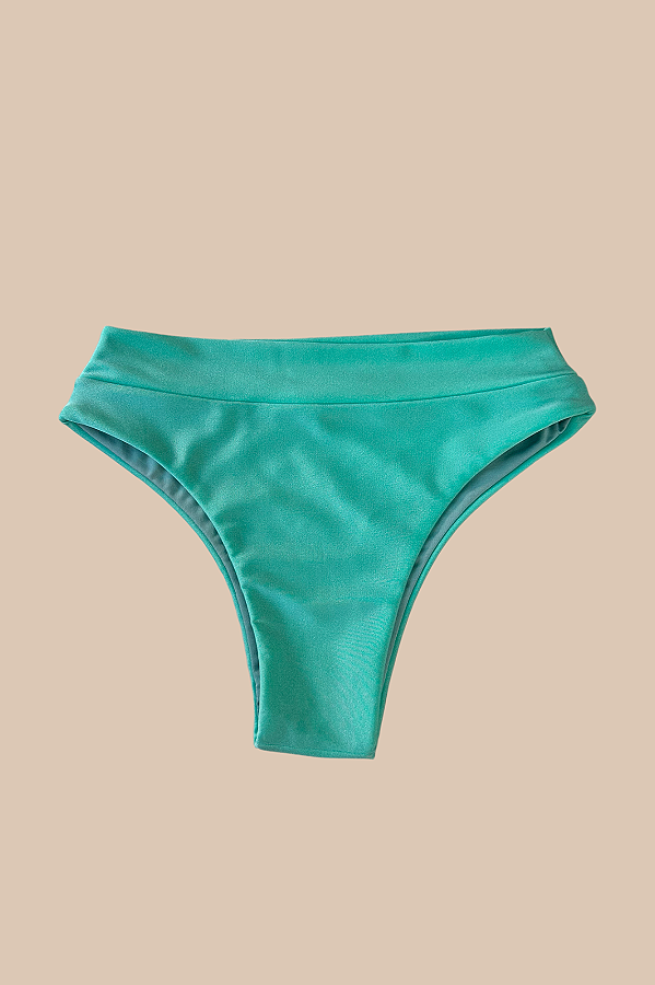 Calcinha Hot Cavada Verde Água