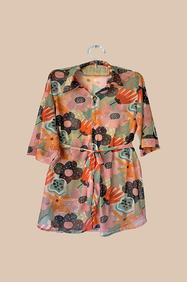 Saída de Praia Flower Rosê