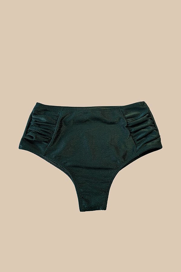 Calcinha Hot Pants Tradicional Montana Verde Musgo