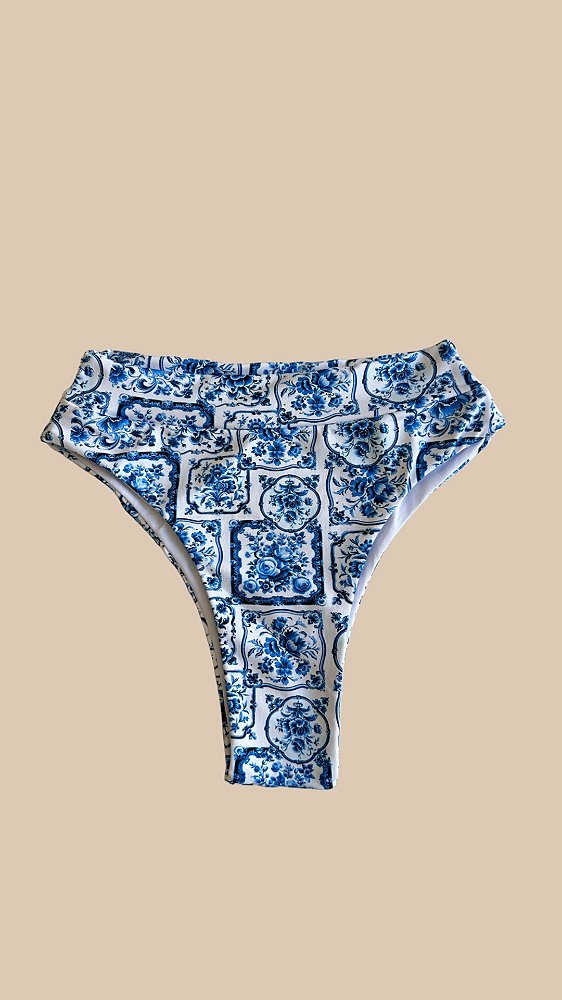 Calcinha Hot Cavada Azulejo