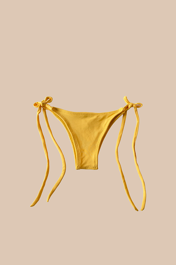 Calcinha Lacinho Amarelo