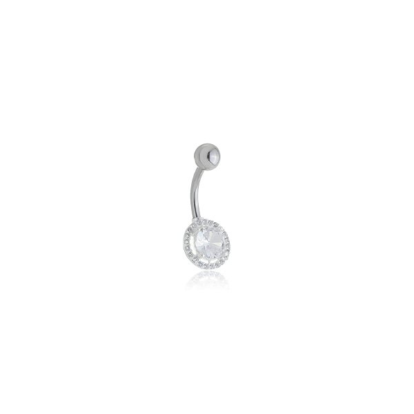 Piercing Umbigo Prata 925