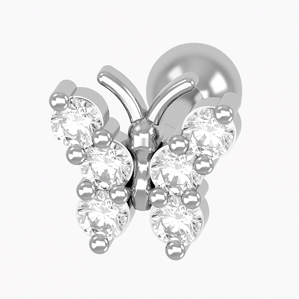 Piercing Tragus Prata 925