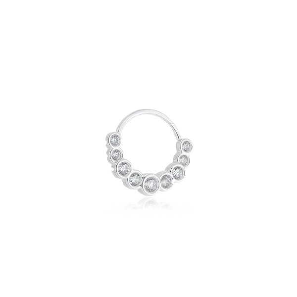 Piercing Argola Helix Nariz Daith Prata 925