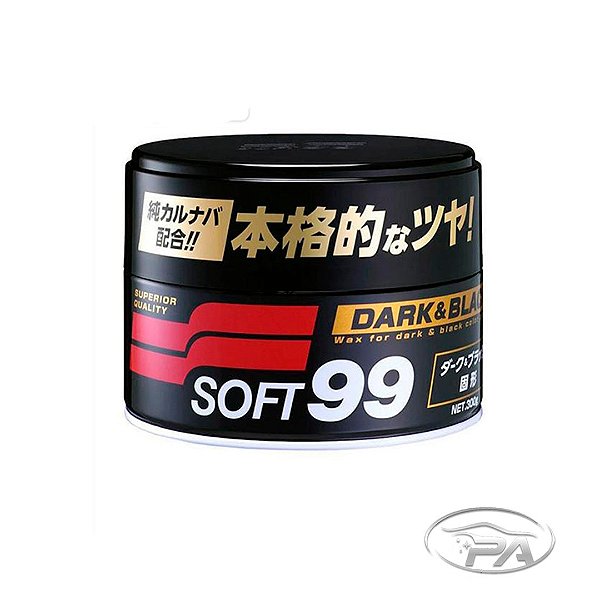 CERA DE CARNAÚBA DARK & BLACK 300g - Soft99