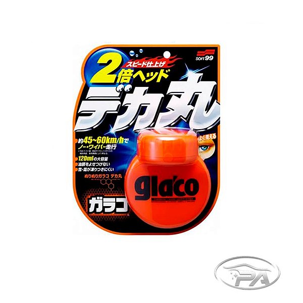 GLACO BIG ROLL ON 125ml - Cristalizador de Vidros e Repelente de Água Soft99