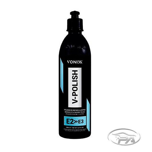 V-POLISH 500ml- Polidor refino e lustro verniz duros Vonixx