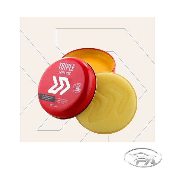 CERA DE CARNAÚBA TRIPLE WAX 100g - Autoamerica