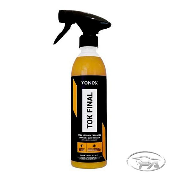 CERA DE CARNAÚBA TOK FINAL 500ml - Vonixx