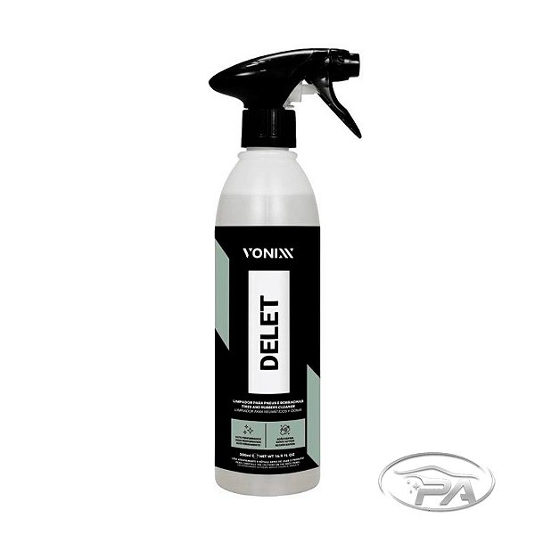 Delet 500ml - Limpador para pneu e borrachas Vonixx