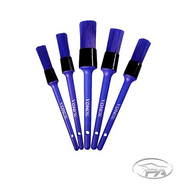 KIT 5 PINCÉIS PARA DETALHAMENTO EXTERNO - Vonixx