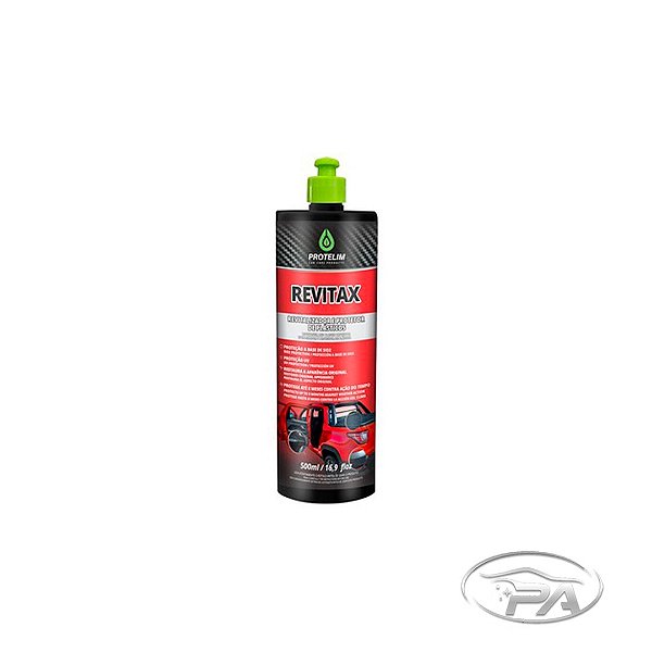 REVITAX 500ml - Revitalizador de protetor de plásticos Protelim