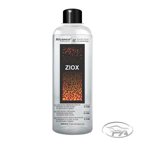 ZIOX LAVA AUTO DESINCRUSTRANTE 500ML - REMOVE CHUVA ÁCIDA NA PINTURA E VIDROS - Alcance