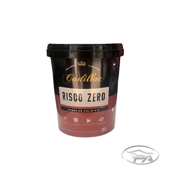 MASSA DE POLIR RISCO ZERO 1kg - Cadillac