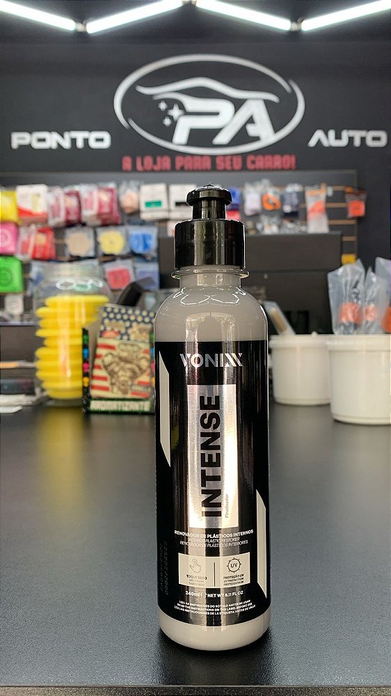INTENSE 240ML - Restaurador De Plásticos Internos Vonixx