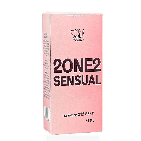 Perfume 50ml 2 one 2 Sensual - Soul Cosméticos