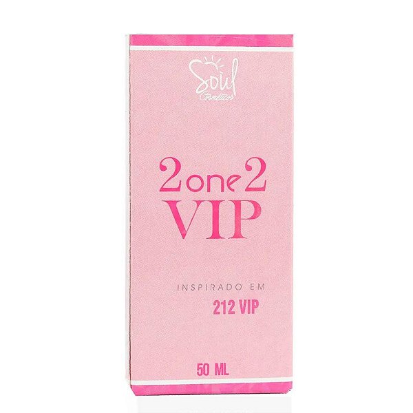 Perfume 50ml 2 one 2 VIP - Soul Cosméticos