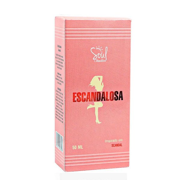 Perfume 50ml Escandalosa - Soul Cosméticos
