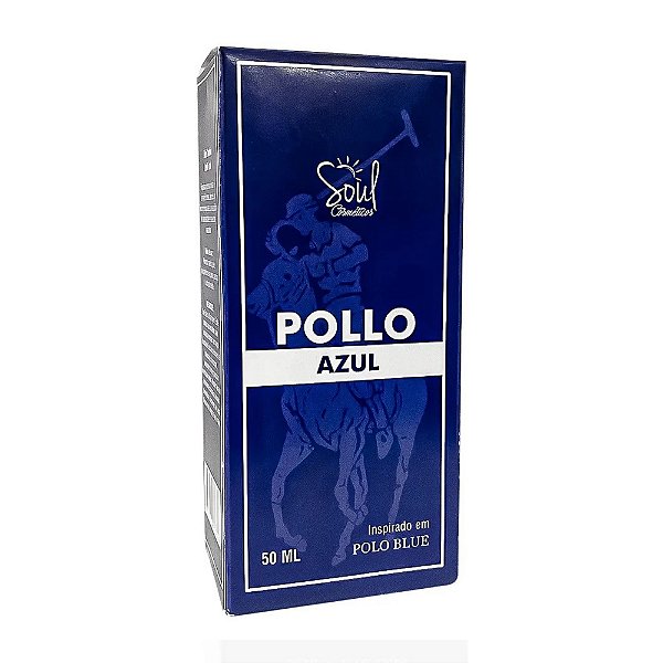 Perfume 50ml Pollo Azul - Soul Cosméticos
