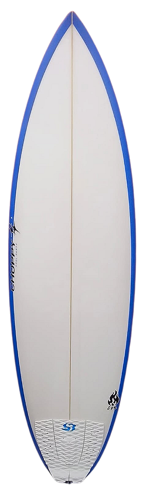 Prancha De Surf Choppy modelo SPK pool party 5´8'' - 29,70 L EPS Seminova