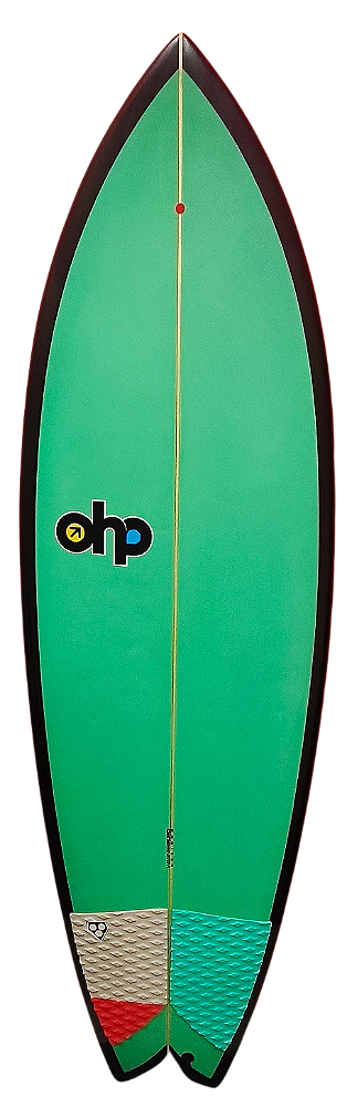 Prancha De Surf Fire OHP Fish TWIN 5'9'' - PU - 33 LTS - Usada
