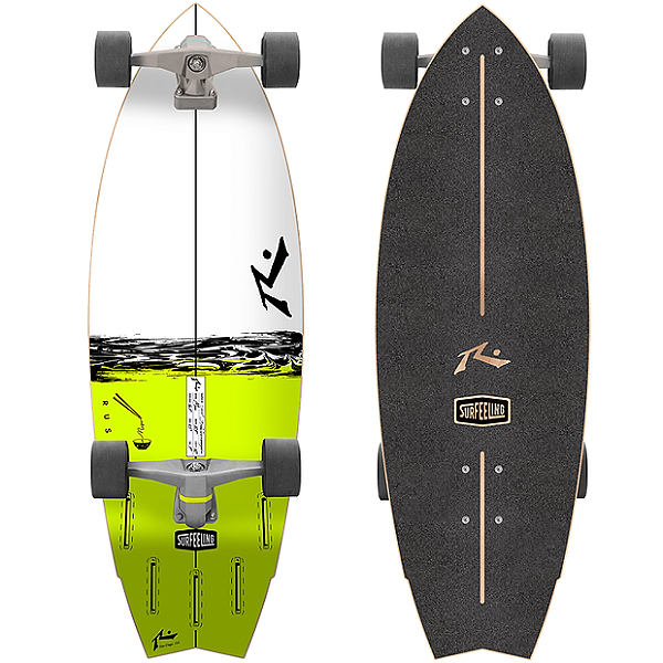 Simulador de Surf Surfeeling Rusty Miso Verde Surf Skate