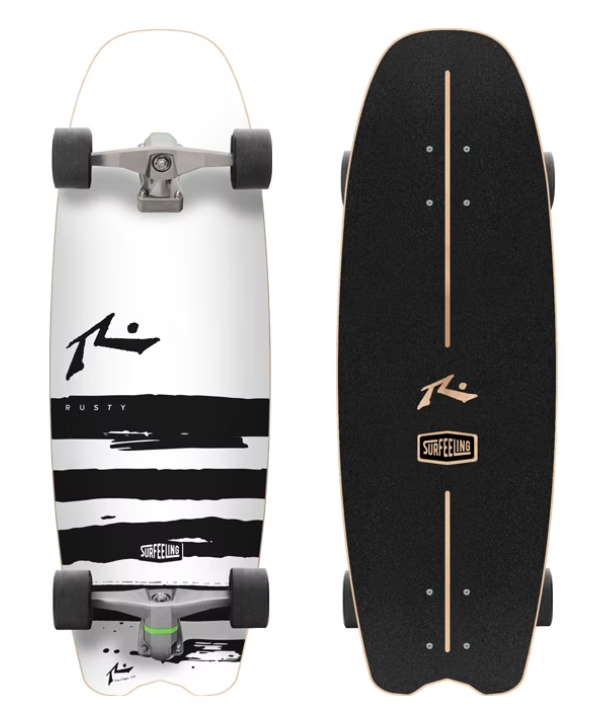 Simulador de Surf Surfeeling Rusty 31" - Stripe -  Surf Skate