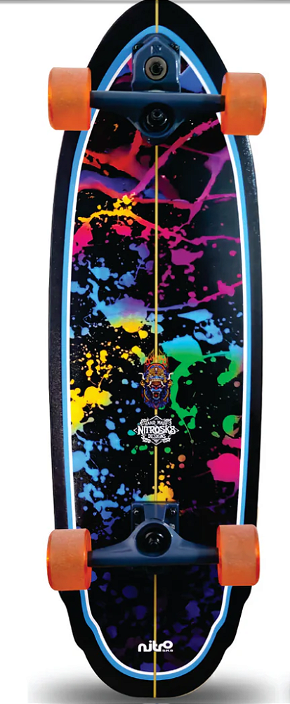 SURF SKATE MAX II Modelo Kirra Surf 32`X 10` - marca NITRO