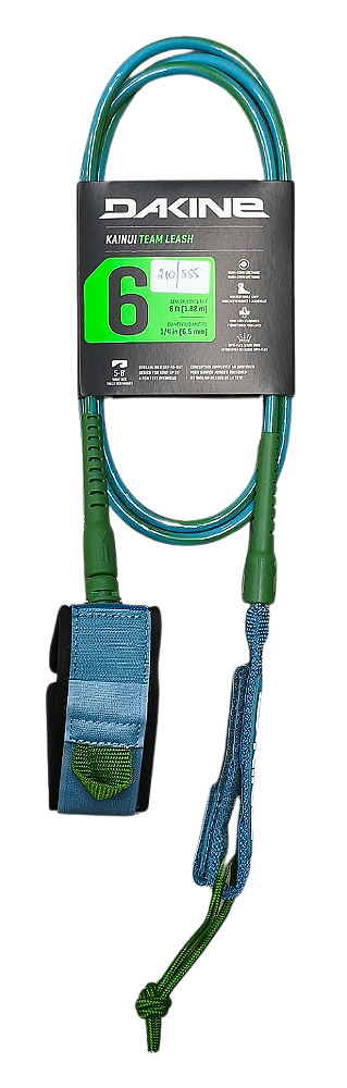 Leash Dakine Kainui Team 6 'X 1/4 6,5 mm ADRIATIC BLUE