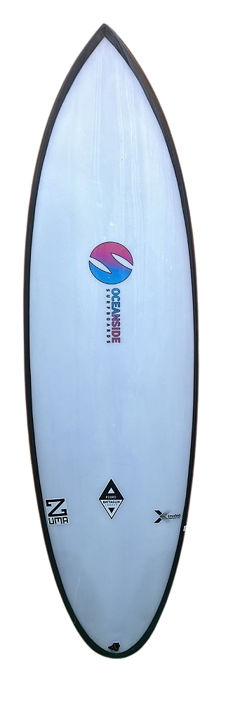 Prancha De Surf Oceanside Modelo Zuma 5’11″ - 33,5 L X-TRUDED - FCS2 Nova