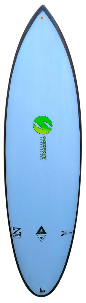 Prancha De Surf Oceanside Modelo Zuma 6’4″ - 38,50 Lts  X-TRUDED  FCS2 importado - Nova