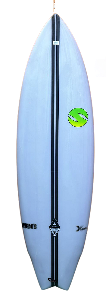 Prancha De Surf  Oceanside Modelo  Swamis 5’8″-31 L  X-TRUDED - FCS2  Nova