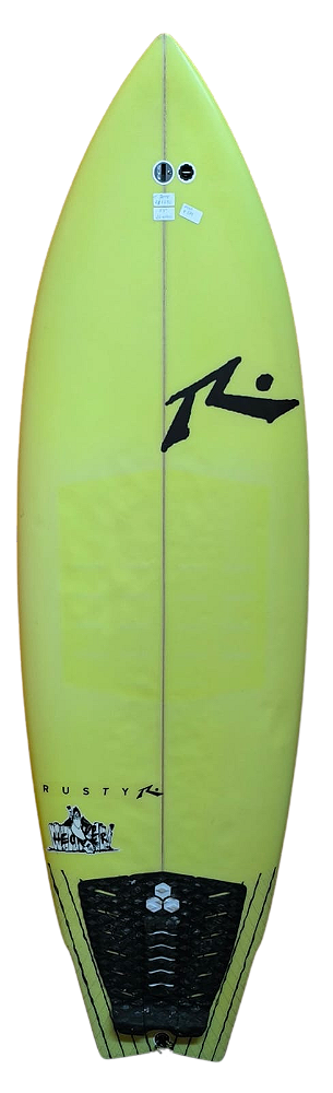 Prancha de Surf Rusty modelo Heckler 5'7" 26Lts  PU Usada