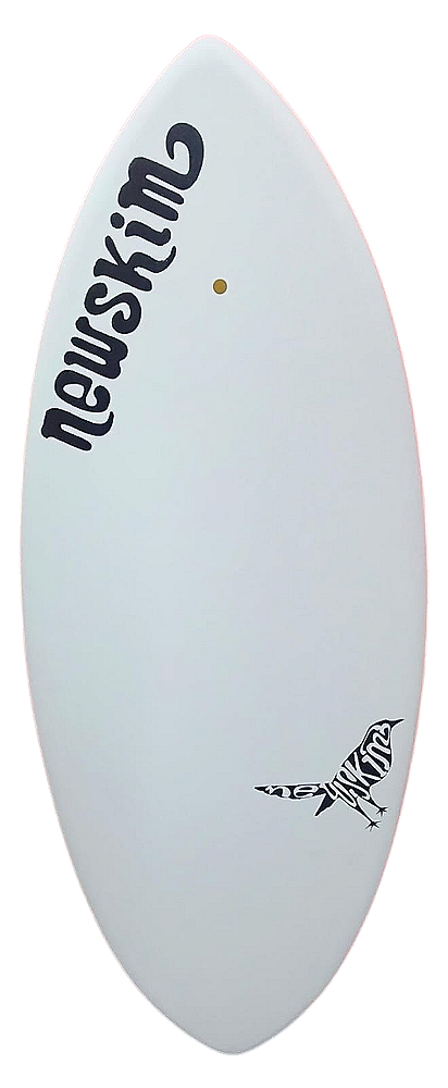 Prancha de Skimboard Newskim Híbrido M - Branco
