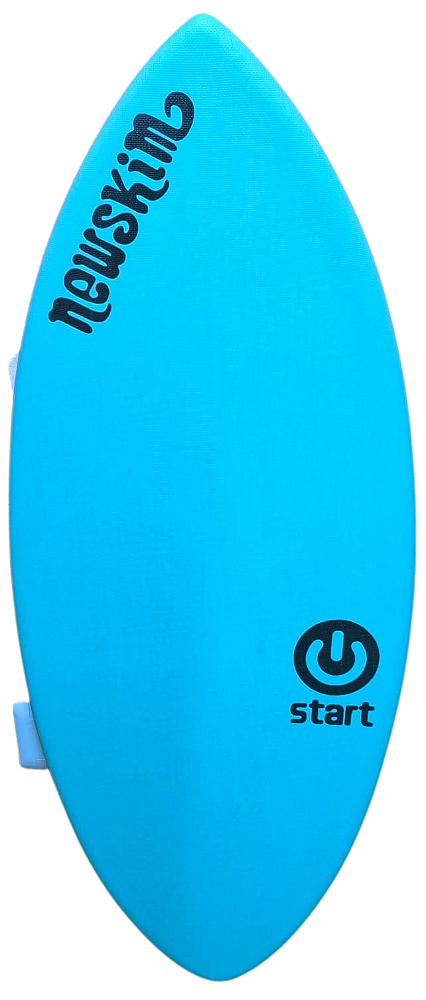 Prancha de Skimboard Newskim Modelo Start - azul claro