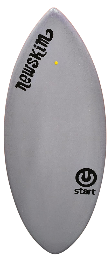 Prancha de Skimboard Newskim Modelo Start -Cinza