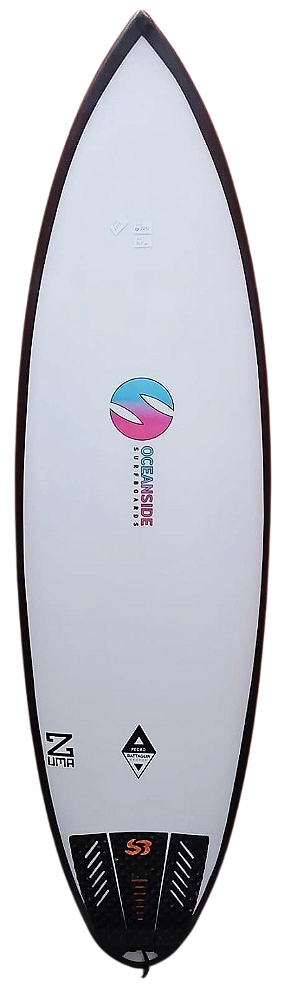 Prancha De Surf Oceanside Modelo Zuma 6’2″ - 36,5 L EPS - FCS2 Semi Nova - 3 dia de uso