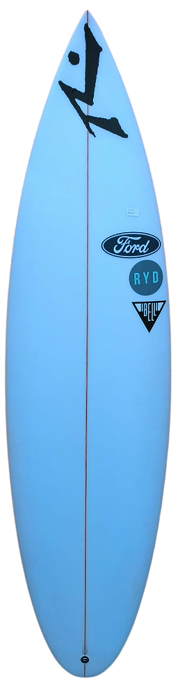 Prancha De Surf Rusty Modelo Underdog  5'11" -  25,67 Lts - Futures -   PU Nova