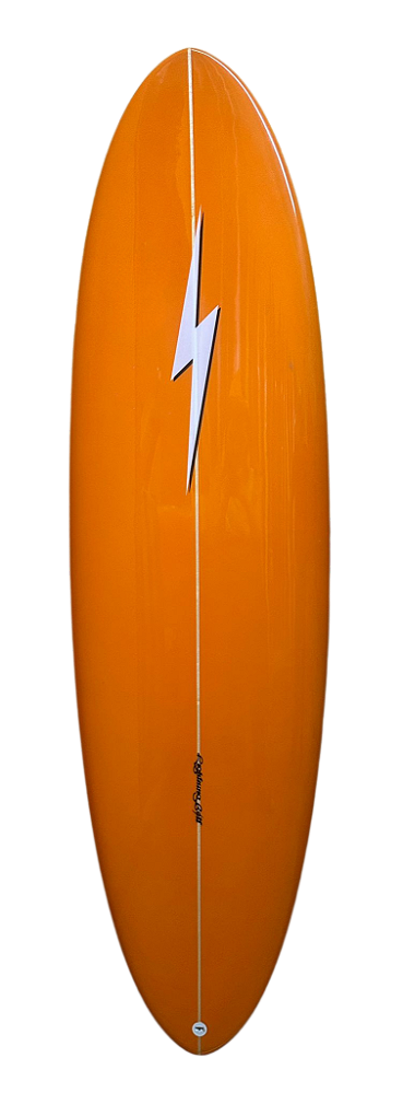 Prancha de Surf  Lighting Bolt Modelo EGG 6'6" -  42 L  PU - FCS2 Nova