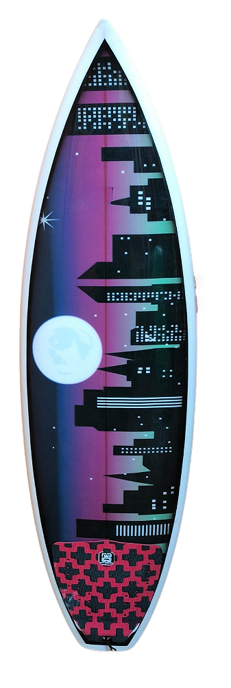 Prancha De Surf Infantil Cyzar  5’5"  24,8 L PU Seminova