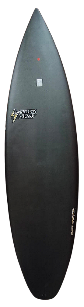 Prancha De Surf Powerlight Modelo Performer Full Carbon 6’2" 35 L EPS Semi Nova