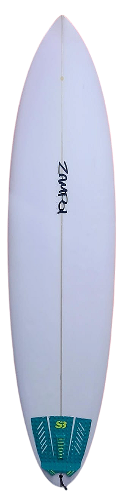 Prancha De Surf Zampol Modelo Divine 7’6" - 50,80 Lts - PU - Usada